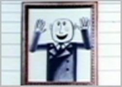 画框中的男人