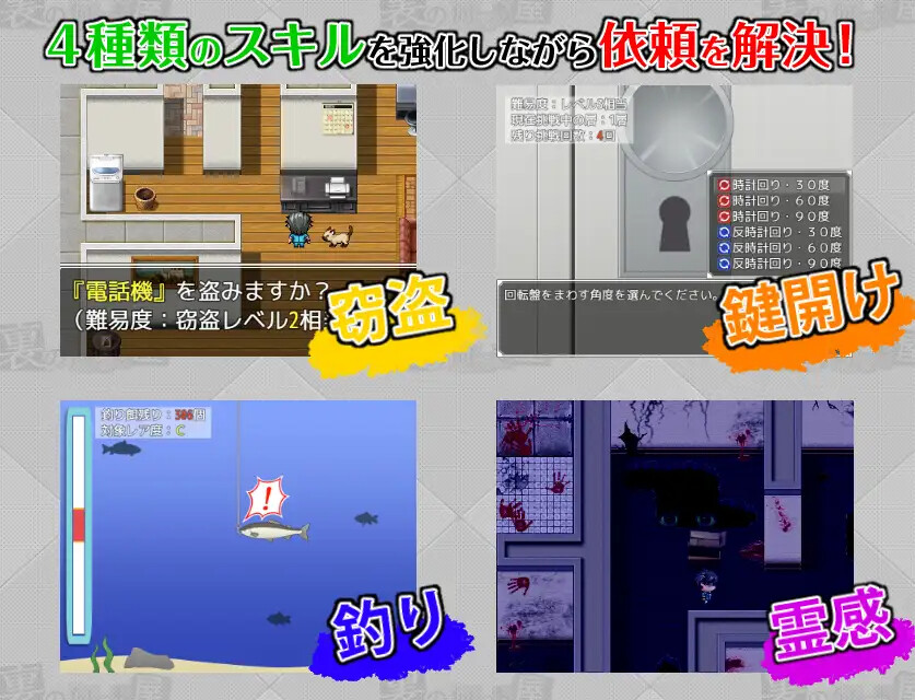 RPG/AI汉化丨裏の何でも屋/幕后万事通 V1.09 【20251030】 游戏截图 1
