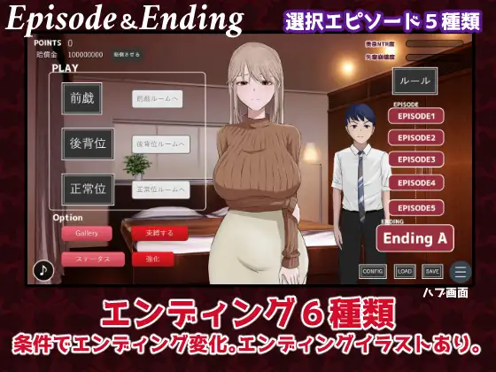 SLG/官中/动态丨显摆炫耀卖弄 みせつけ ntr game misetsuke AI汉化版【20251117】 游戏截图 5