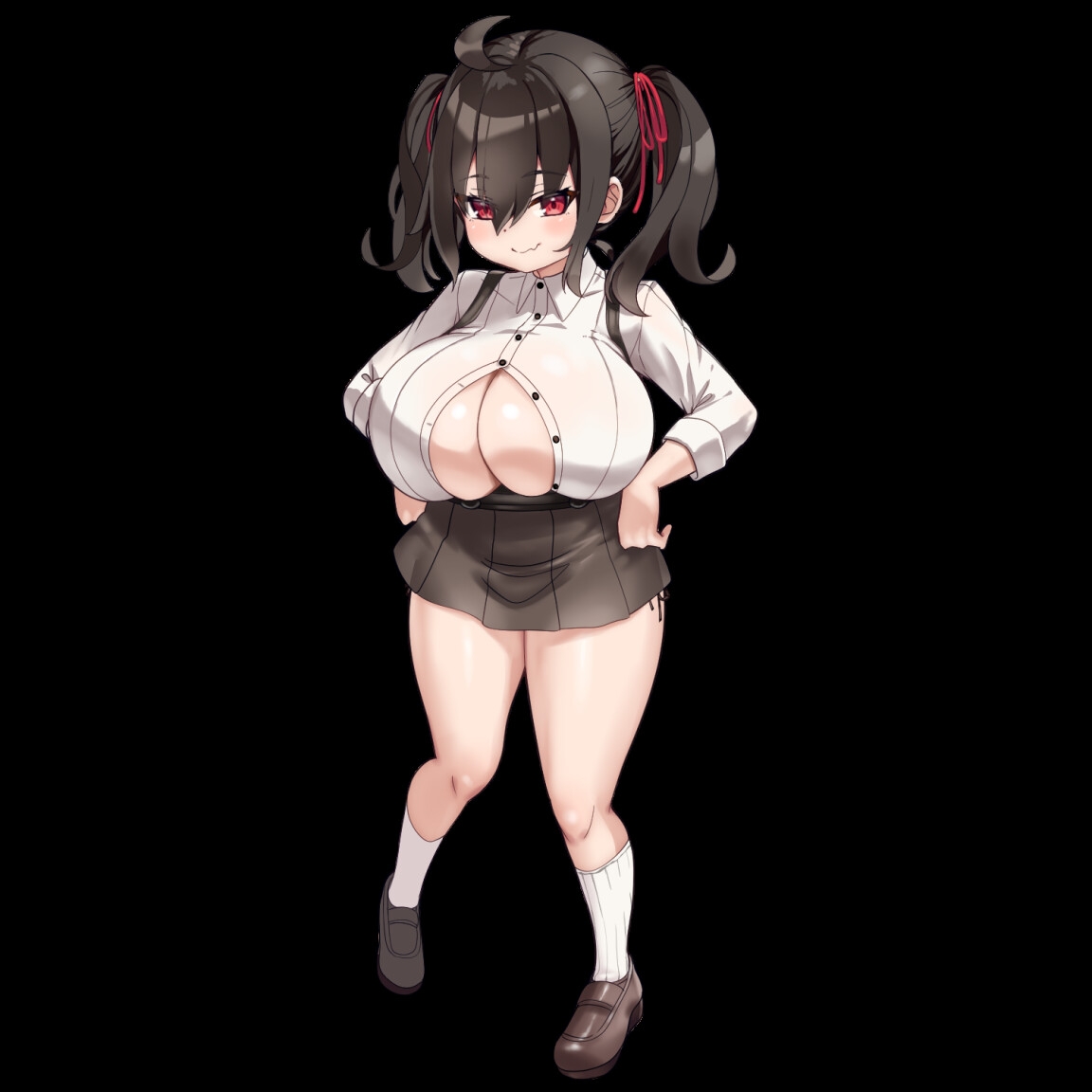 新作RPG/汉化丨爆乳激斗†十字解禁 ちちっこ脱衣対戦クロス†ブレイク AI汉化版【20251117】 游戏截图 4