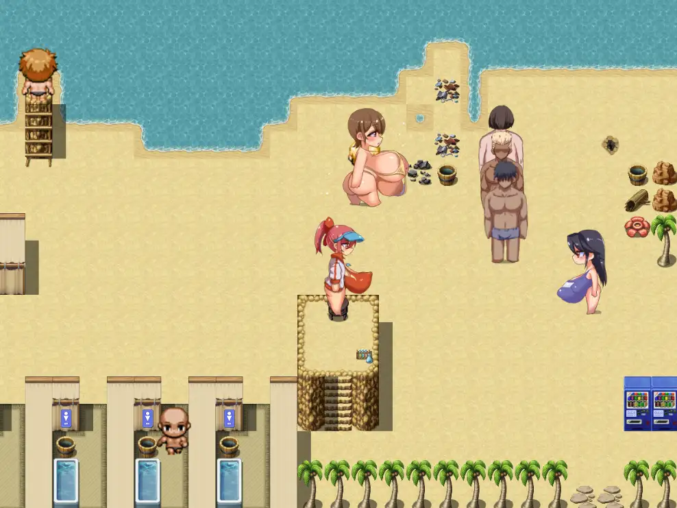 日系RPG//双端丨智取! NN 海滩搭讪/Outmaneuver! NN Pick-up Beach v1.09d_MOD1【20251202】 游戏截图 1
