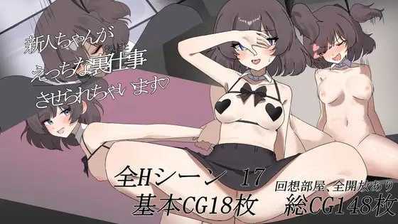 RPG/汉化丨新人酱被迫去做一些色色的幕后工作♡/新人ちゃんがえっちな裏仕事させられちゃいます♡ 【20251222】 游戏截图 2