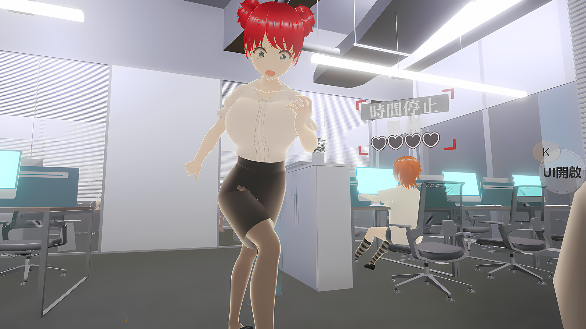 3D/官中/动态丨自由行动侠-在办公室任意侵犯女同事吧/Freestyle Man in Office v1030 官方中文 【20251222】 游戏截图 5