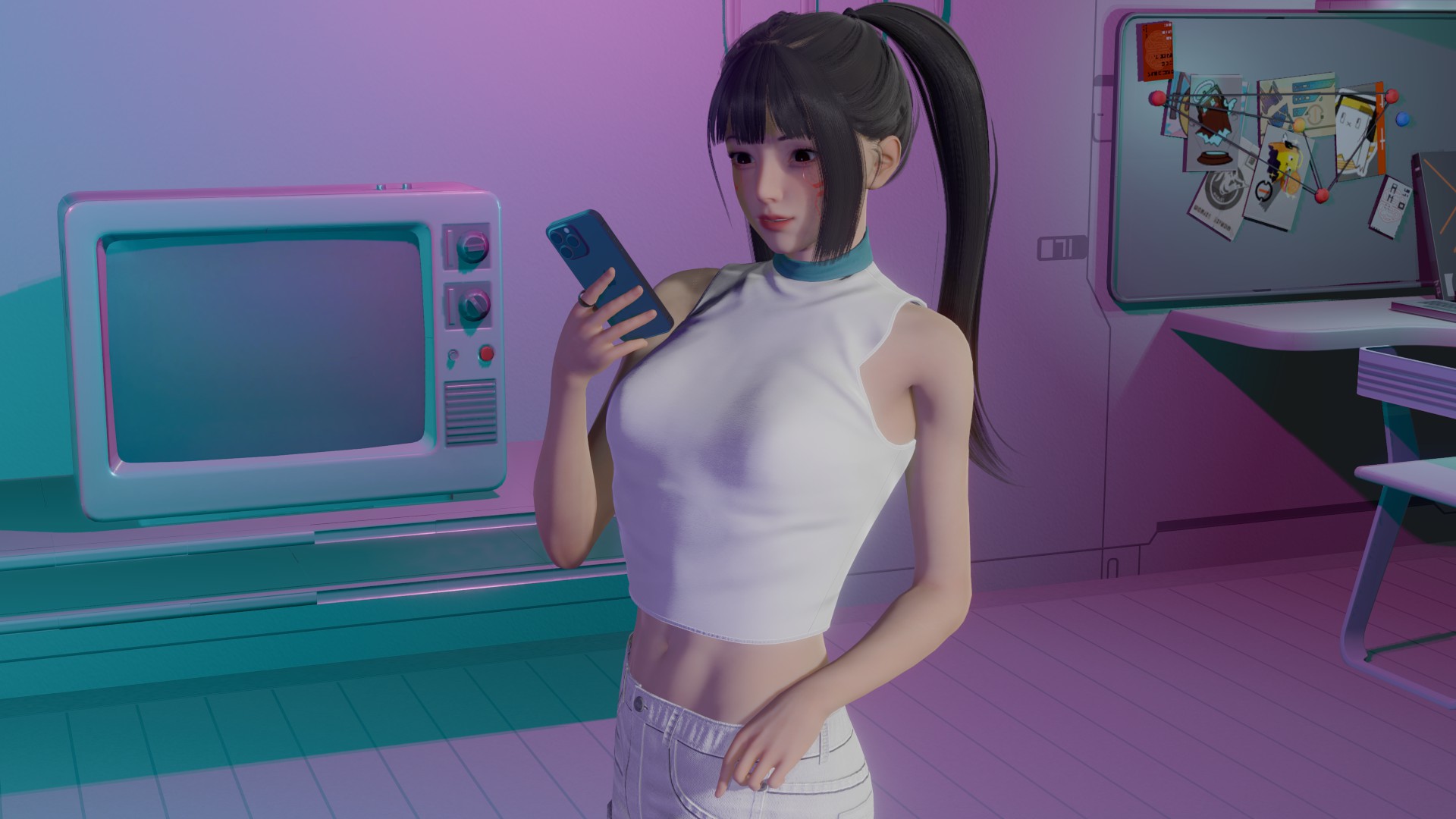 亚洲SLG/汉化/动态/双端丨追踪 痕迹 /Trace Ch.1 AI版【20251229】 游戏截图 1