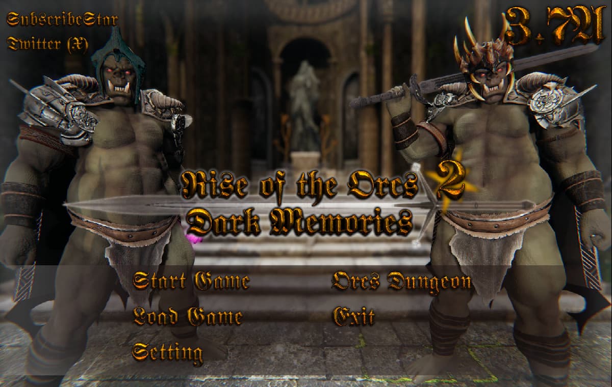 SLG/汉化/动态丨兽人崛起2:黑暗记忆/Rise of the Orcs 2 Dark Memories V3.7a AI汉化 【20260107】 游戏截图 1