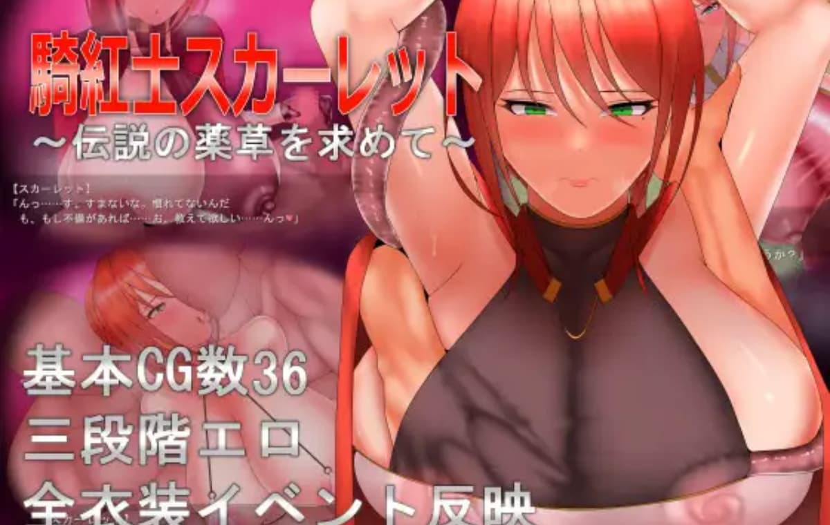 精品RPG/汉化/阿黑颜丨绯红骑士斯卡蕾特~追寻传说中的药草~ 騎紅士スカーレット~伝説の薬草を求めて V1.05 内嵌汉化润色版【20260114】 游戏截图 1