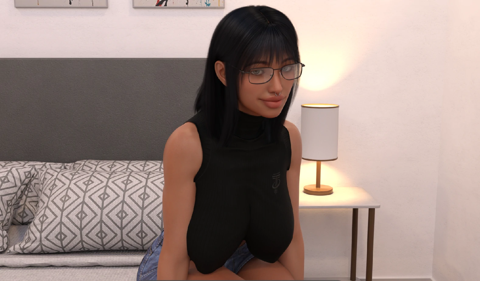 SLG/汉化/NTR人妻/双端丨我女朋友想要3P!My Girlfriend Wants a Threesome! Final 汉化完结版【20260114】 游戏截图 1