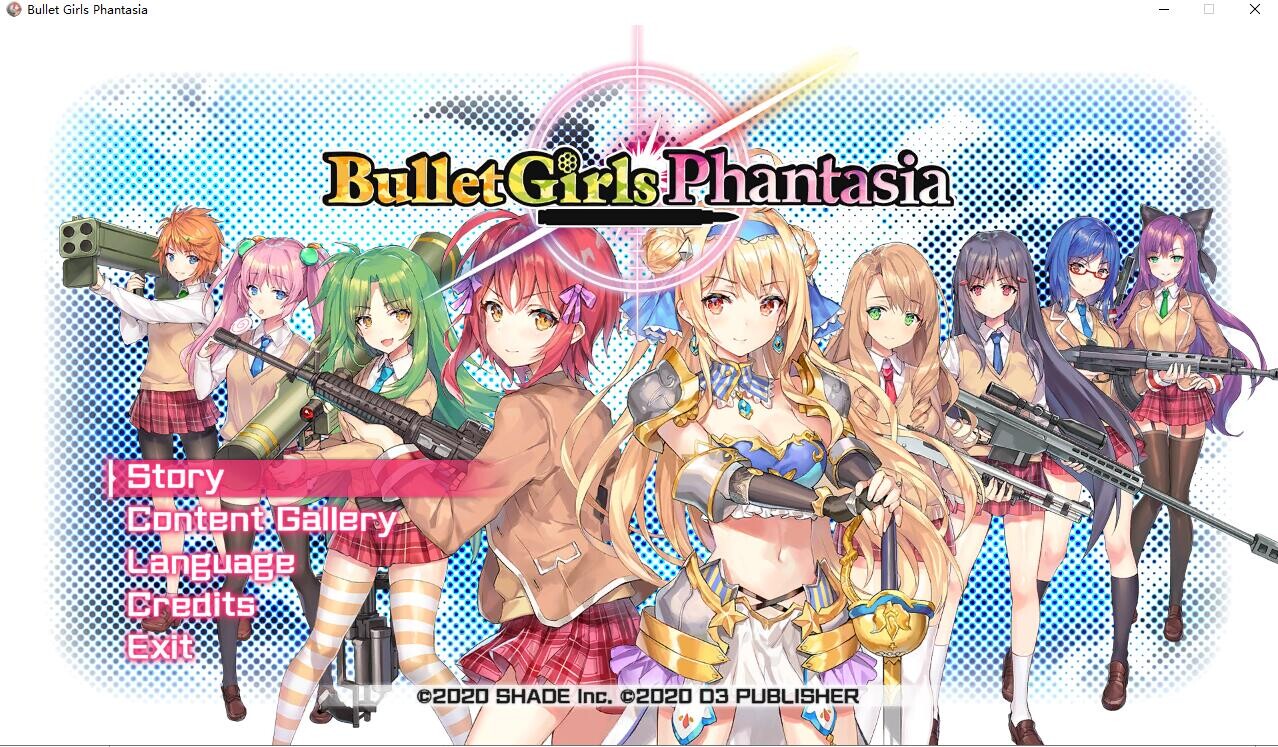 大作ACT/中文/全动态丨枪弹少女幻想曲 Bullet Girls Phantasia STEAM官中破解版+付社保补丁 【20260127】 游戏截图 4
