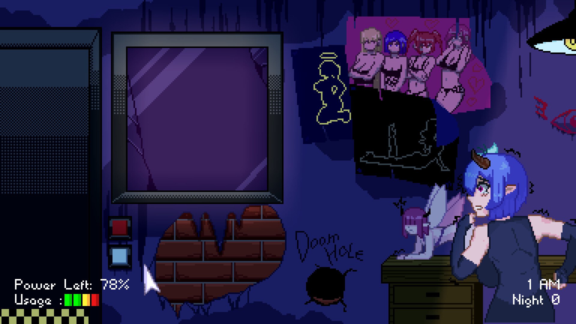 新作SLG/恐游/动态/官中丨梦境五夜 Five Nights at Dream's v1.2.1 官方中文步兵版【20260203】 游戏截图 3