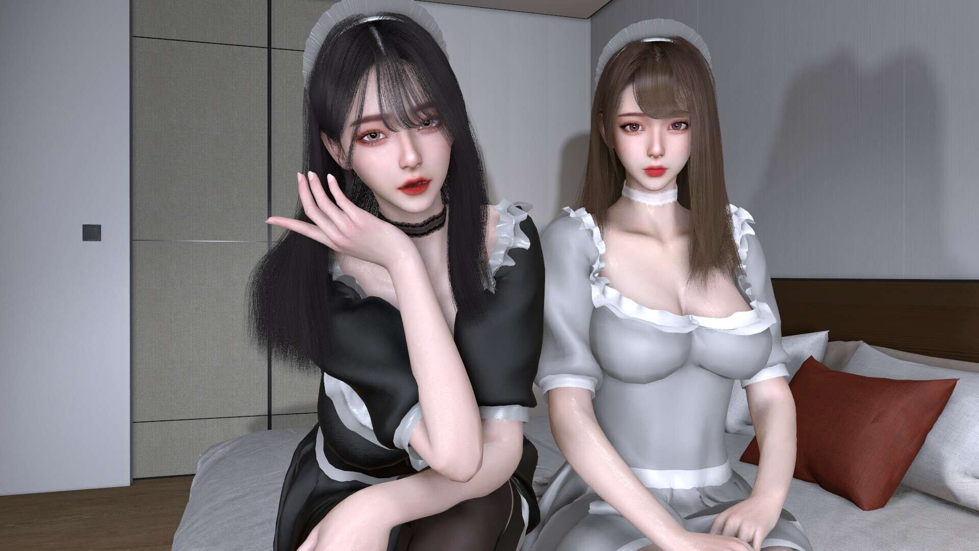3D/官方中文丨姊妹的侍奉 V1.0929官中demo(Maid Sisters' Service)【20251022】 游戏截图 7