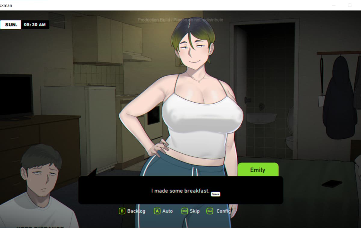 精品RPG/动态/NTR人妻丨箱男 BOXMAN v0.5 官方英文版 【20260305】 游戏截图 1