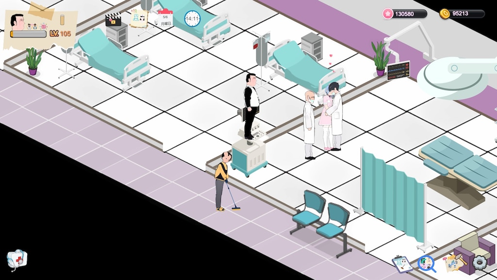 经营SLG/中文/动态/更新丨黑山综合医院 BM General Hospital V3.6.7 官中步兵版【20260314】 游戏截图 2