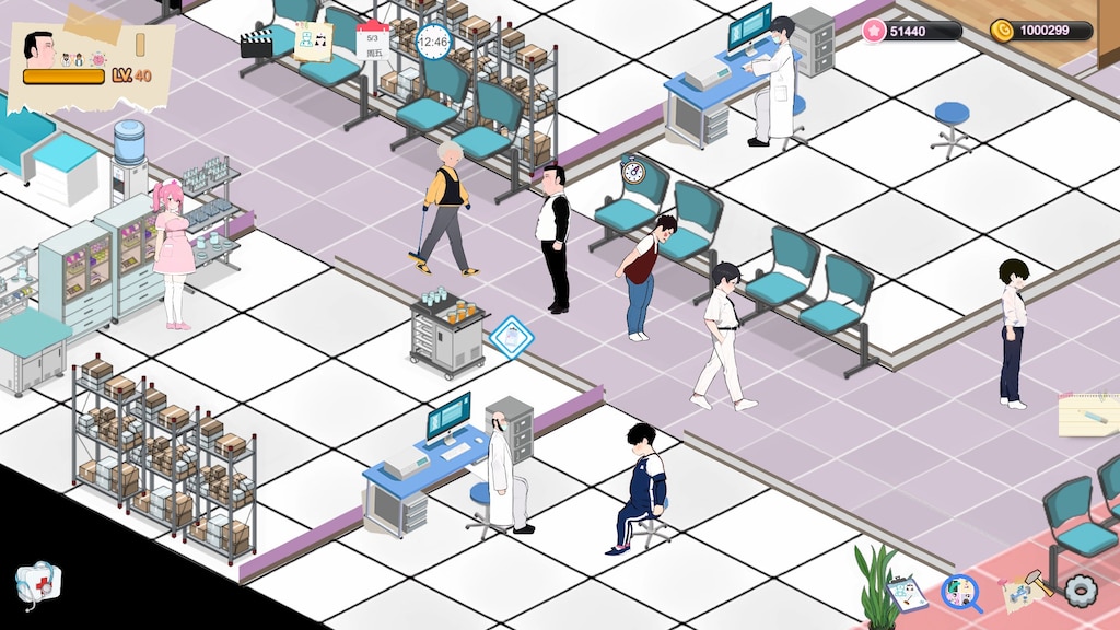 经营SLG/中文/动态/更新丨黑山综合医院 BM General Hospital V3.6.7 官中步兵版【20260314】 游戏截图 3