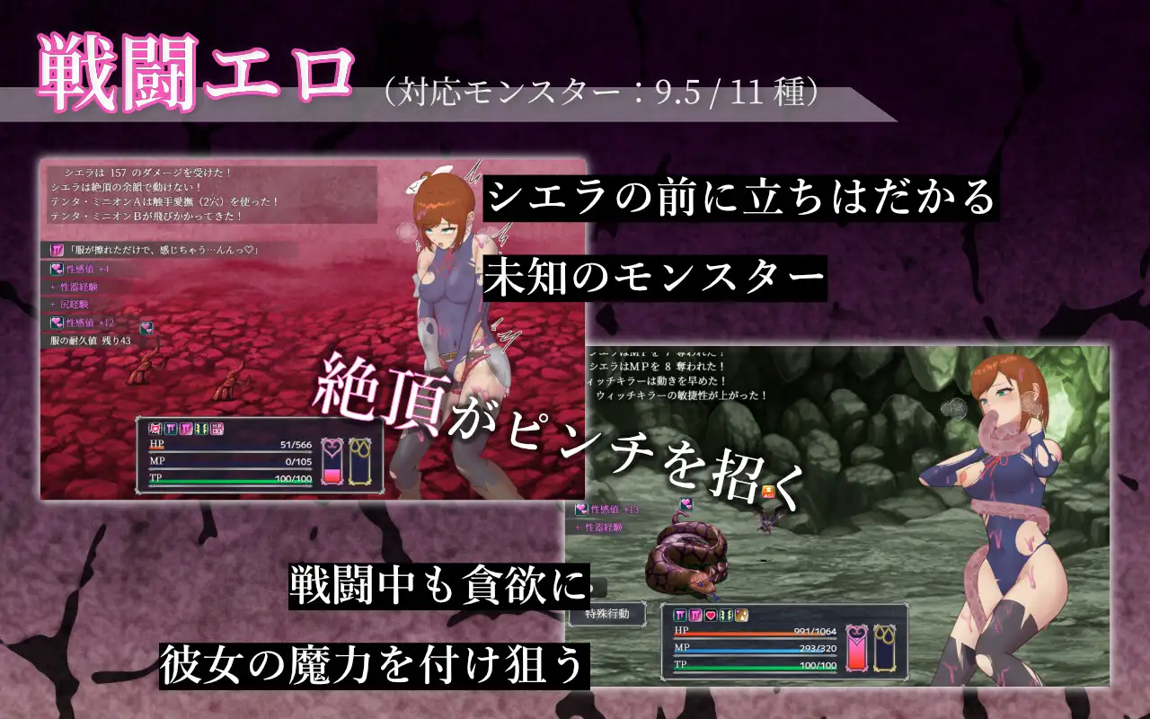精品RPG/汉化/双端丨希耶拉的淫靡异变调查 シエラの淫らな異変調査-女剣士はソロでイク-【20260321】 游戏截图 8