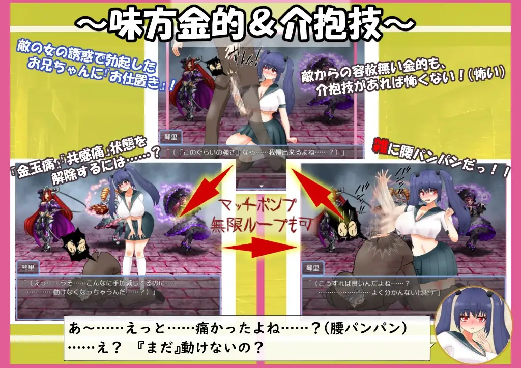 新汉化/RPG/双端丨与曾经的兄控妹妹挑战异世界迷宫（元ブラコン妹と挑む異世界迷宮） v1.03 内嵌AI汉化版+作弊码【20260330】 游戏截图 3