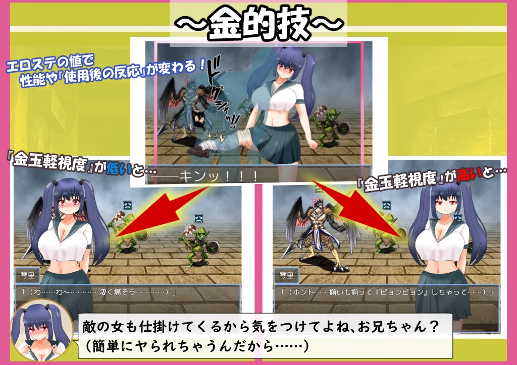 新汉化/RPG/双端丨和兄控妹妹一起挑战异世界（元ブラコン妹と挑む異世界迷宮） v1.03 内嵌AI汉化版+作弊码【20260329】 游戏截图 3