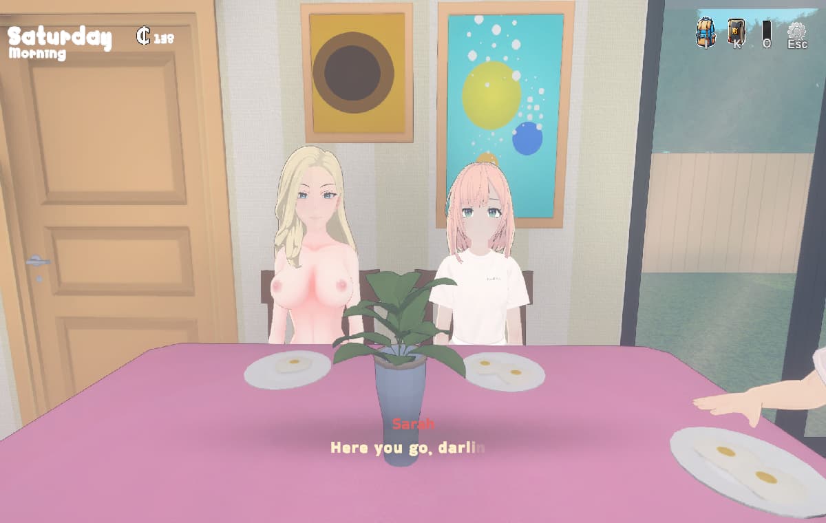 3D/SLG/动态/生肉丨莎拉的房子/莎拉的小屋 Sarah's House v0.10.1 【20260407】 游戏截图 7