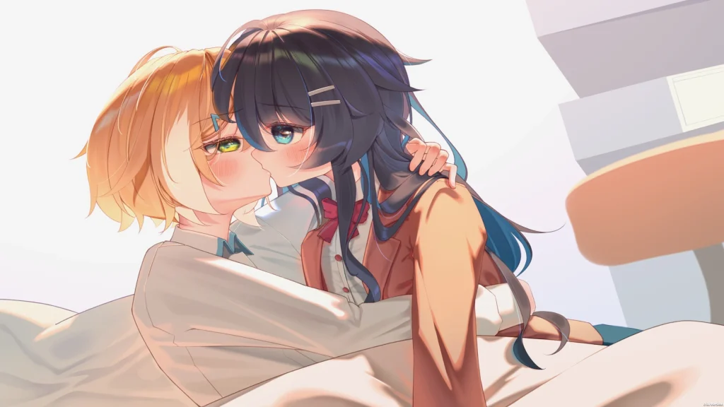 日式ADV/百合/同居丨关于我被学姐捡回家当女友这件事 The Story About How My Senior Took Me Home and Became My Girlfriend 官中版 【20260415】 游戏截图 2