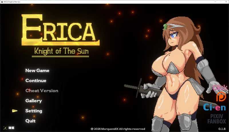 ACT/汉化/新作丨艾丽卡：太阳骑士/Erica: Knight of the sun Ver0.18【20260415】 游戏截图 4