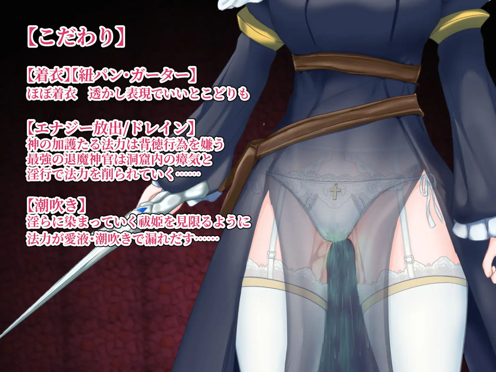 日系RPG/AI汉化/双端丨退魔神官赫蕾茵与魔淫洞窟 退魔神官へレインと魔淫の洞窟【20260414】 游戏截图 4