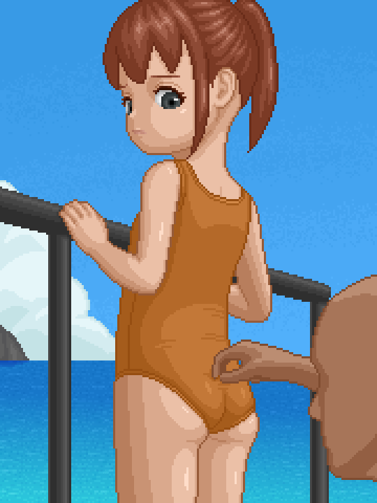 日式SLG/新作丨女儿泳装屁股 娘の水着尻 生肉版 【20260428】 游戏截图 2