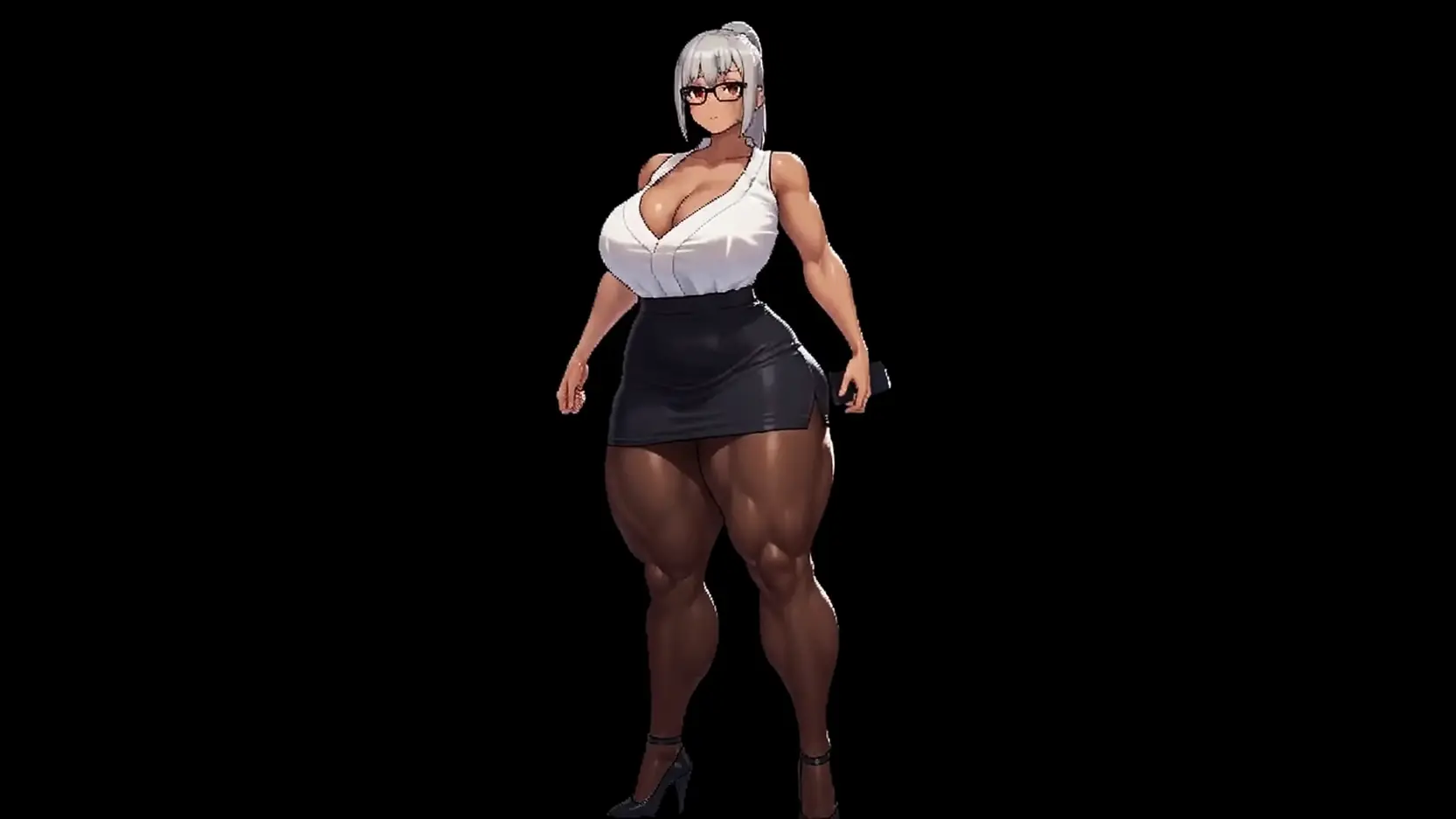 抖M调教:199cm女老师的蹂躏(Strict Sensei)v1.0 精翻汉化 游戏截图 2