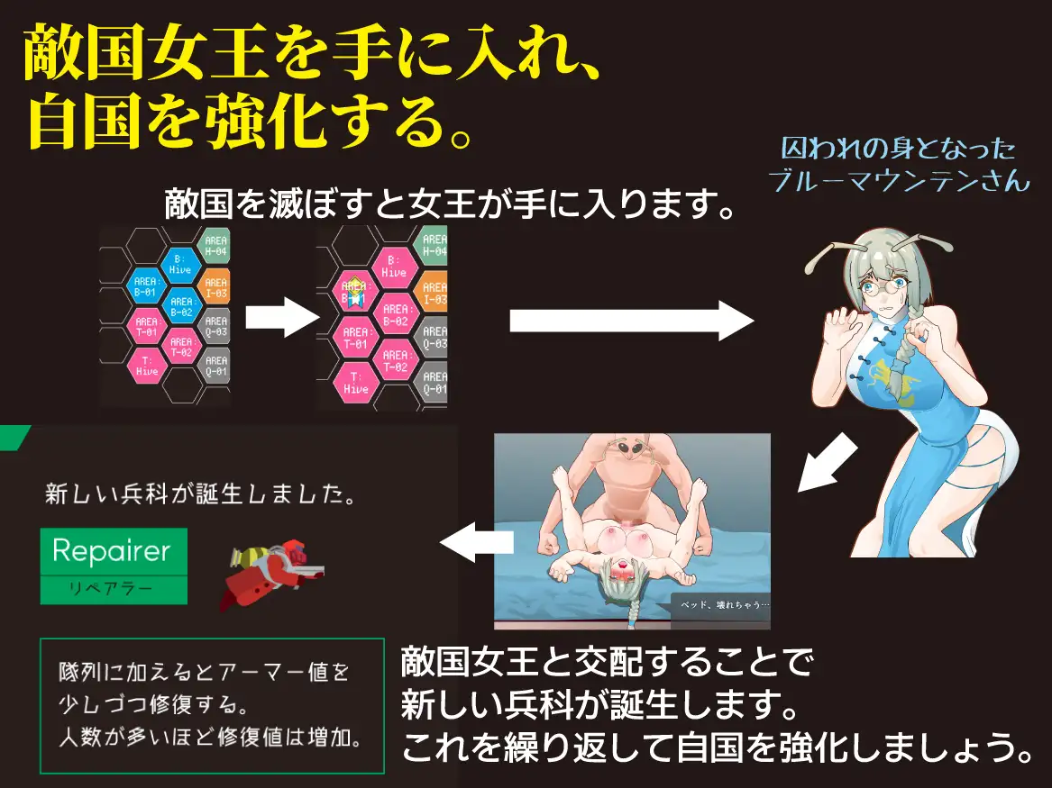 SLG/汉化丨杀手蜂空降师团/キラービー空挺師団/AI汉化【20260506】 游戏截图 2