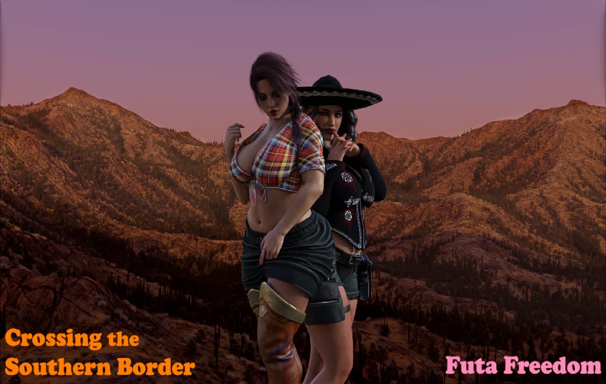 扶她SLG/汉化/动态/双端丨穿越南部边境：双性自由/Crossing the Southern Border: Futa Freedom v0.62 AI版【20260530】 游戏截图 1
