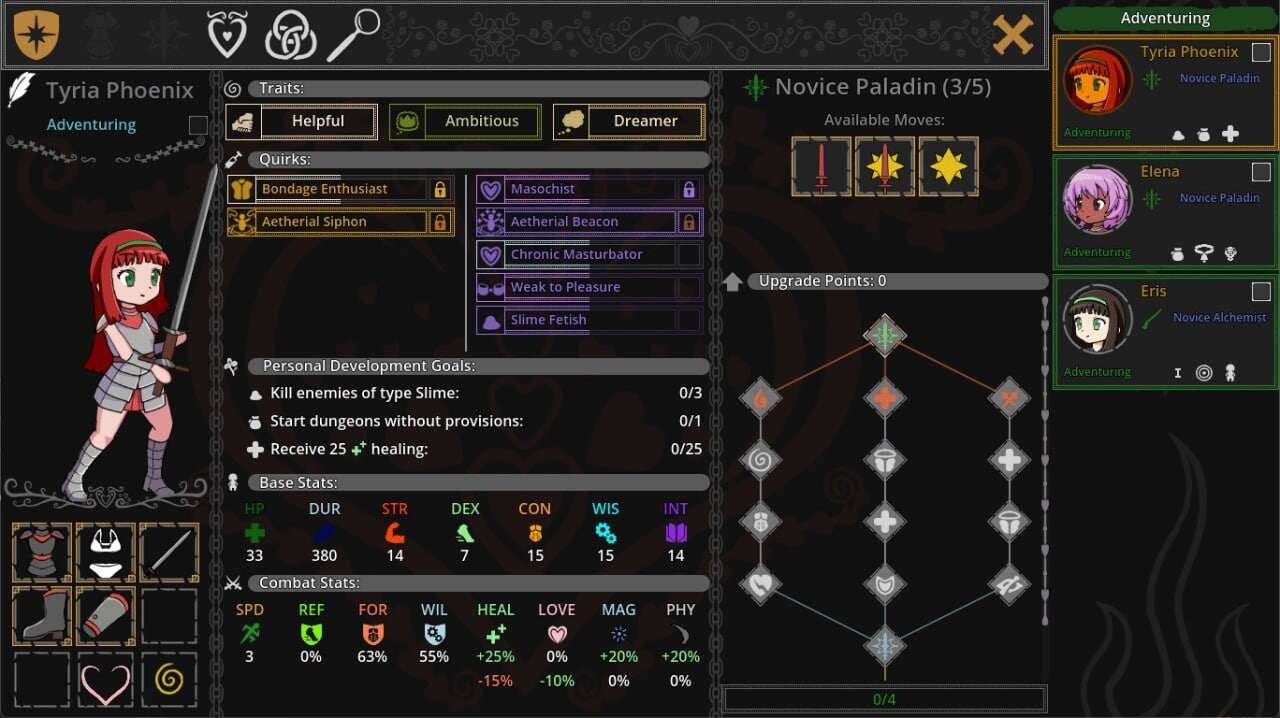 [SLG官中PC动态步兵]淫欲地牢 Ero Dungeons Patch 4.1 Pre【20260802】 游戏截图 2