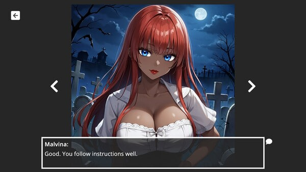 [SLG官中PC步兵]与玛尔维娜一起的一场诡异猎杀竞赛 A Spooky Hunt With Malvina【20260818】 游戏截图 2