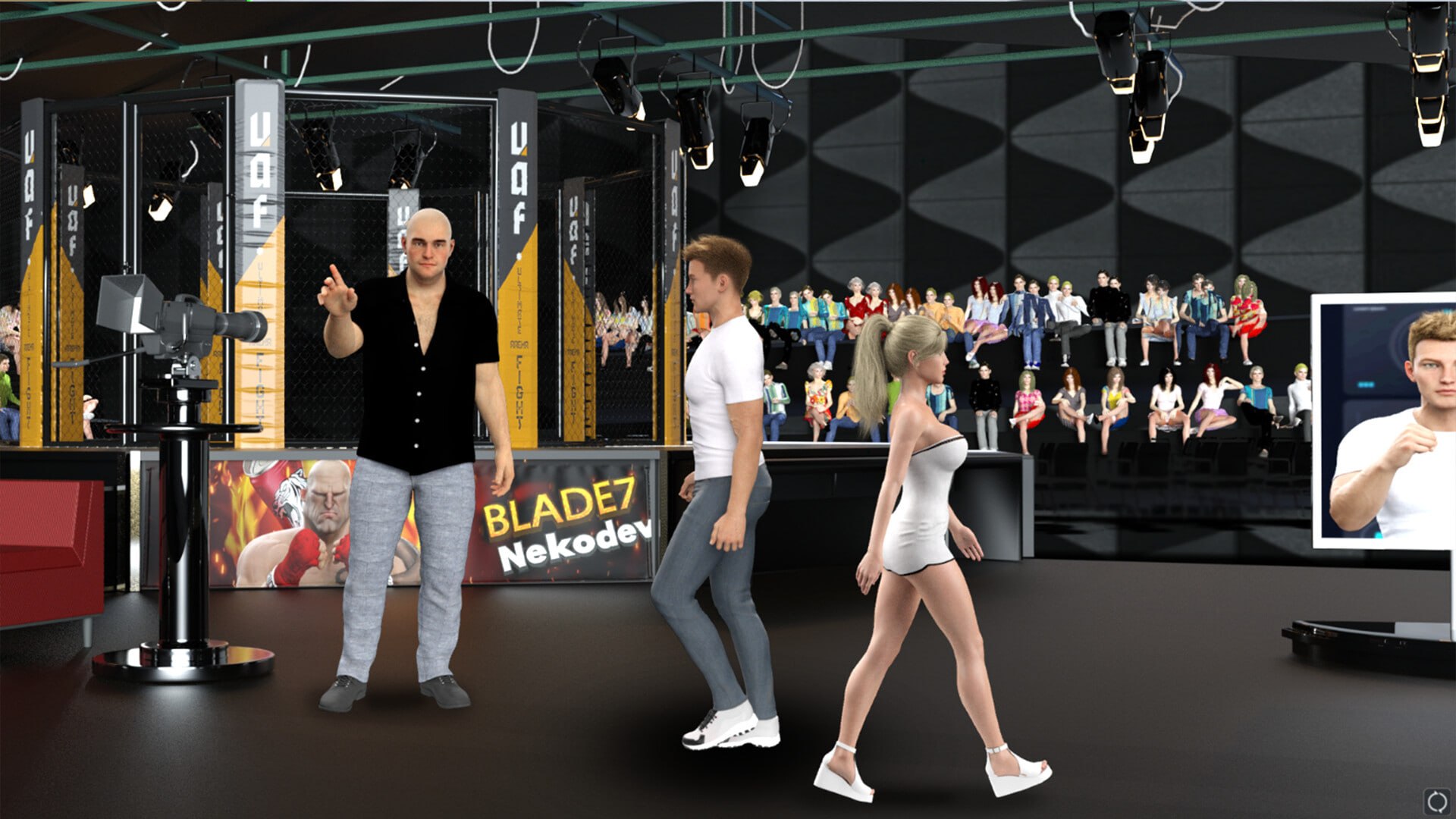 [SLG官中PC动态无码]综合格斗人生模拟器 MMA Life Simulator v1.5.0【20260830】 游戏截图 3