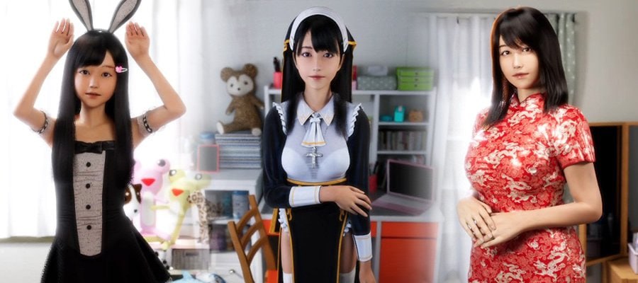 [3D官中PC动态无码DLC]尼特与天使与色色家族 にーとと天使とえっちな家族 v1.45【20260905】 游戏截图 3