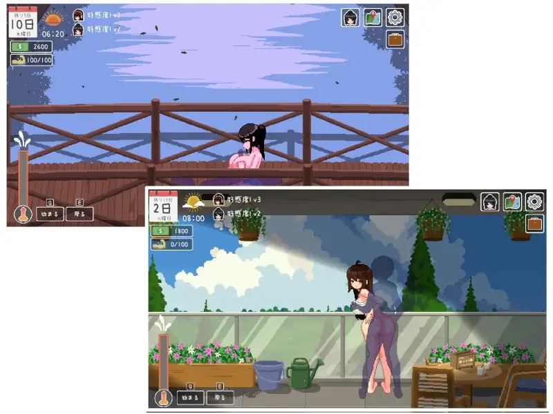 [SLG/像素动态]乐园日常 楽園の日々 v1.0 AI汉化+全CG解锁【20260905】 游戏截图 6