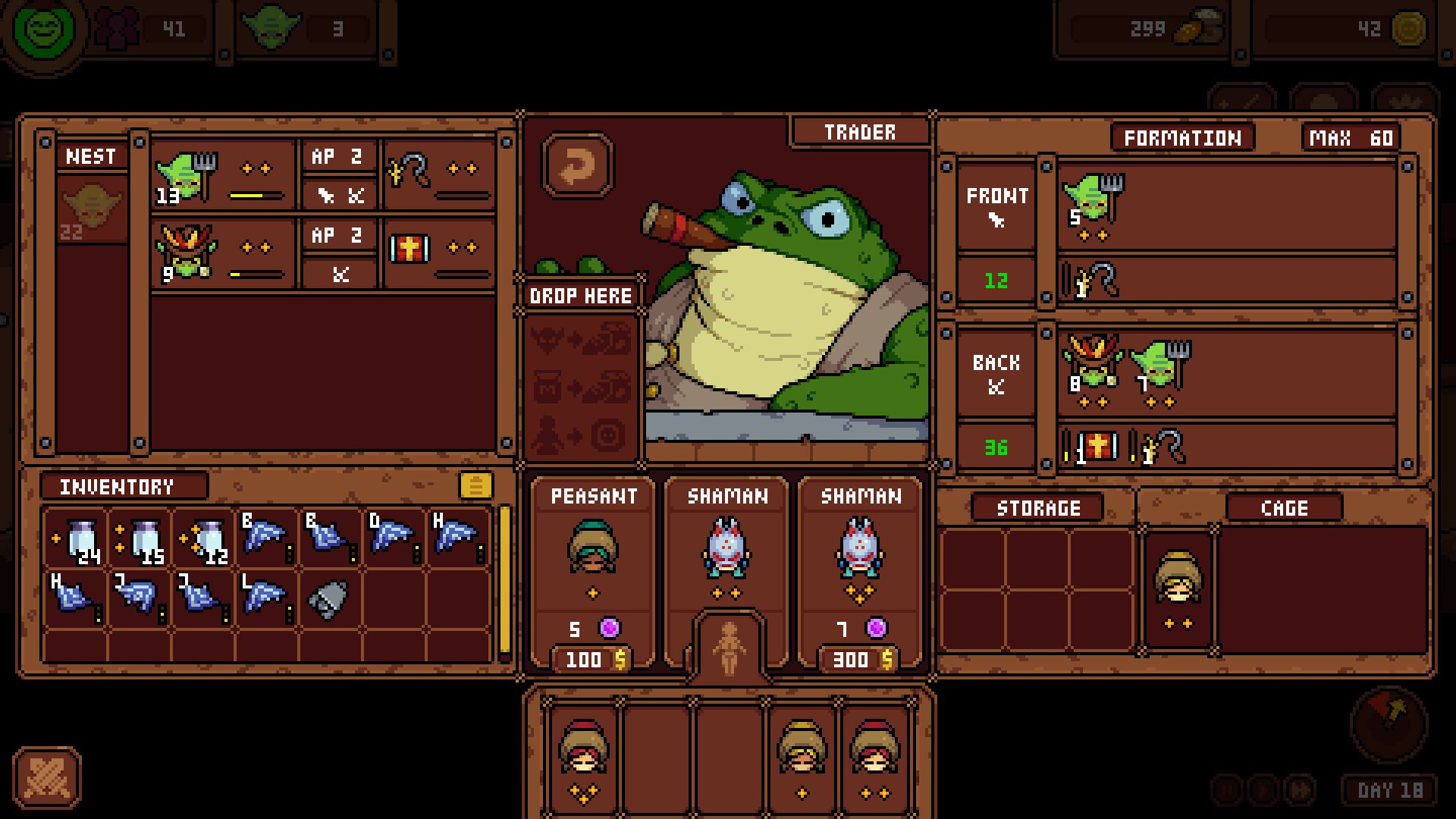 [SLG/像素动态]哥布林巢穴 Goblin Nest v1.36 官中步兵版【20260905】 游戏截图 6