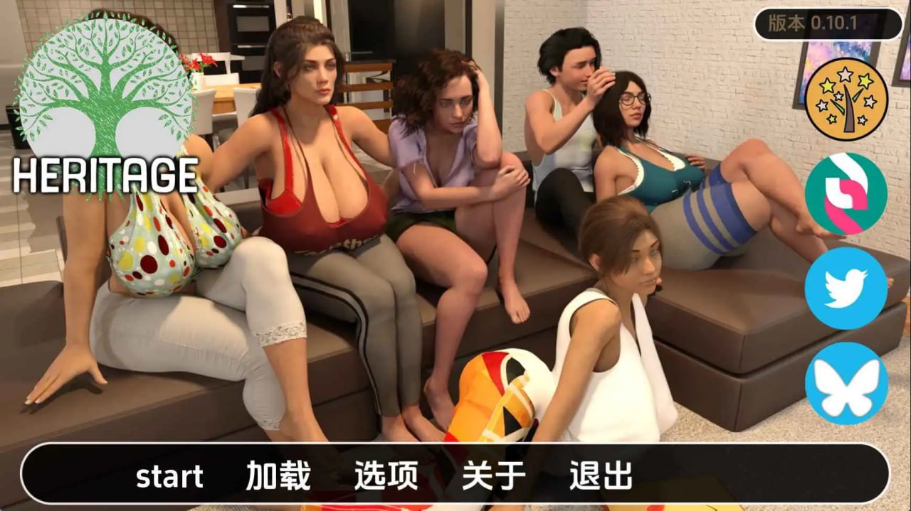 [SLG/3D/欧美]继承遗产 Heritage v0.12.0 AI汉化版【20260910】 游戏截图 1