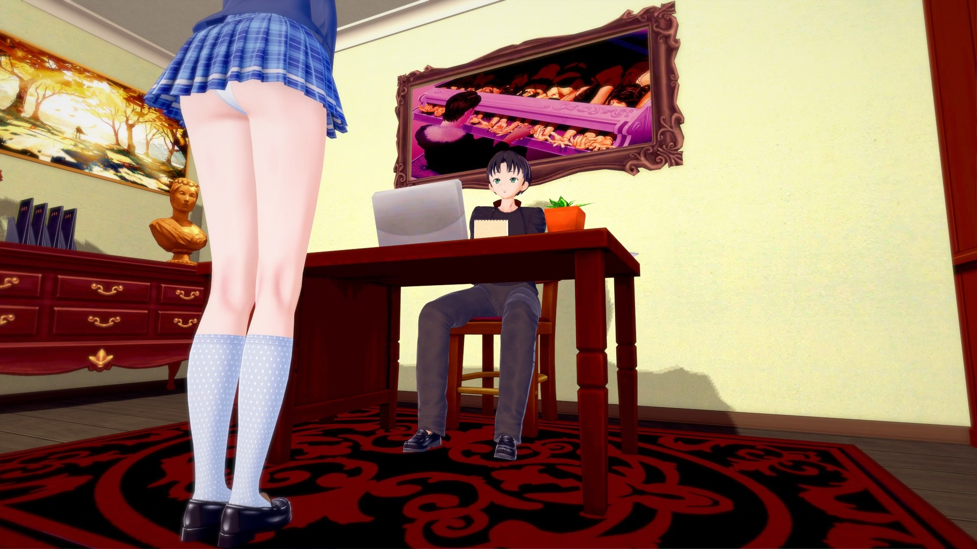 [日式SLG/巨乳/后宫]导师生活 Mentor Life v0.4 Remake AI汉化版[/度盘]【20260921】 游戏截图 2