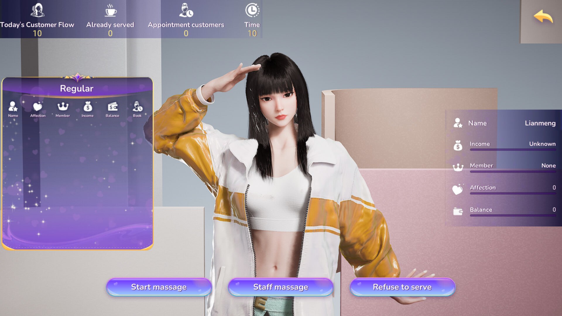 [3D官中PC动态]解压按摩店 Relaxation Massage Studio ほぐし屋【20260925】 游戏截图 3