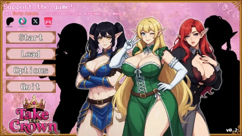 [SLG/2D/日式]精灵少女夺冠记 Take the Crown v0.4 汉化版【20261001】 游戏截图 1