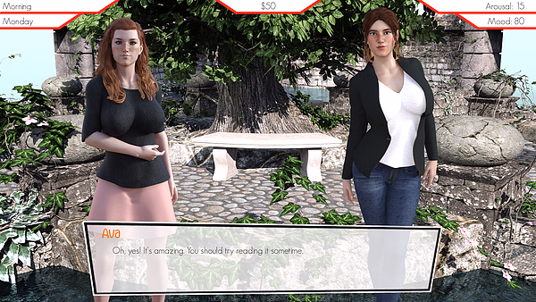 高校发情模拟器：百合学院（High School Crush Simulator）v0.6.1 精翻汉化 游戏截图 7