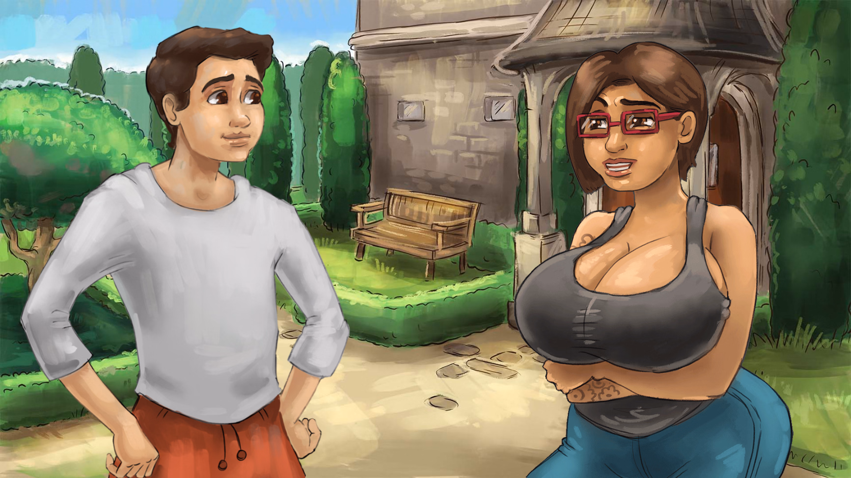幻想谷:纯情少年的大学猎艳(Fantasy Valley)Ch.10 精翻汉化 游戏截图 5