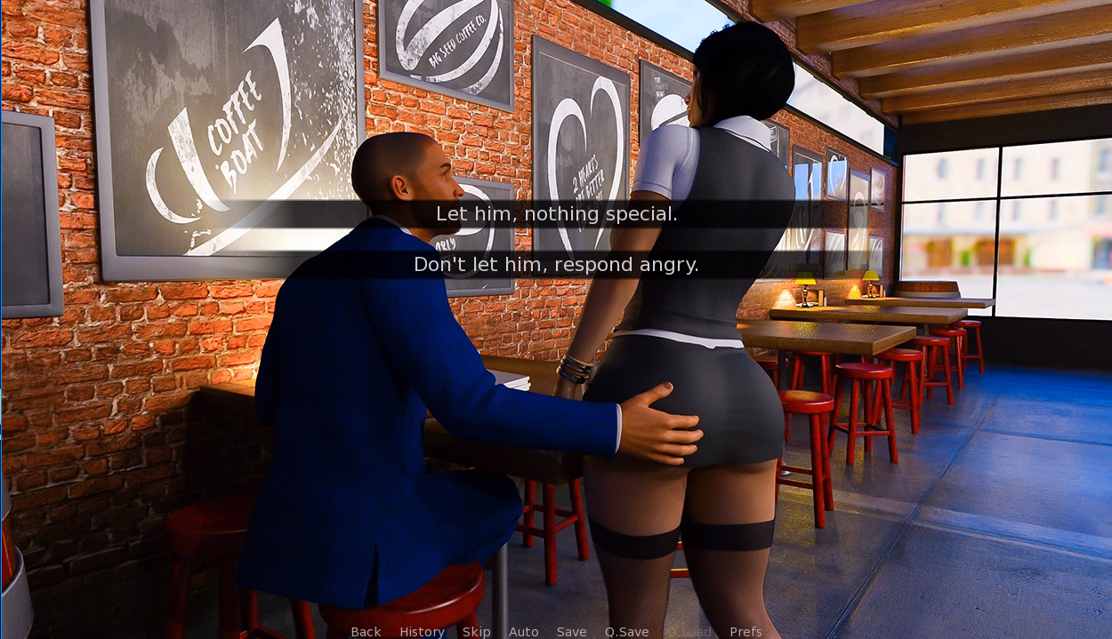安娜的激情诱惑：重制版的欲火（Anna Exciting Affection Chapter 1: Unofficial Ren'py Remake）v2.0 精翻汉化 游戏截图 3