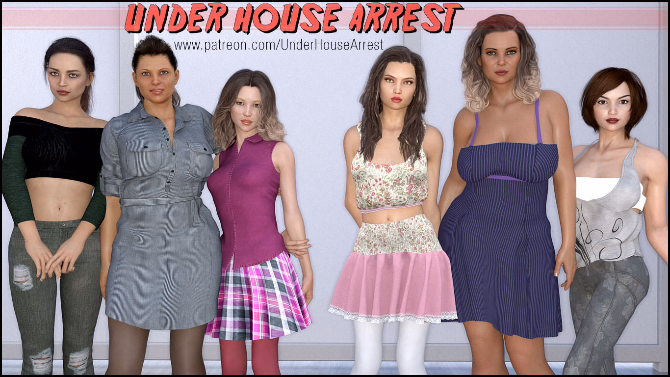 软禁欲望:凶宅谜情(Under House Arrest)v0.6.1R 精翻汉化 游戏截图 8