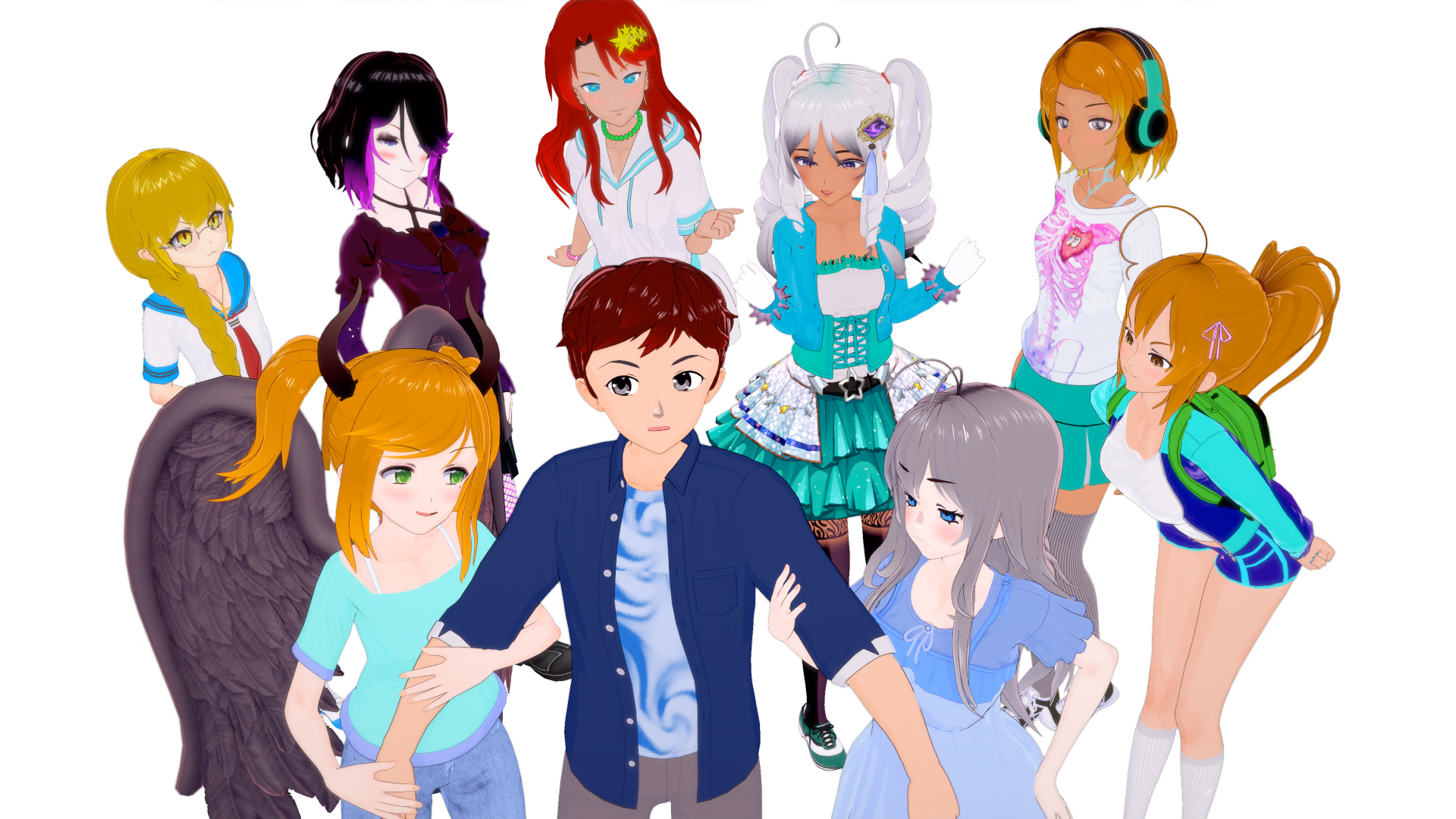 我的可爱恶魔:魅魔同居(My Lovely Demon)v0.0.1 精翻汉化 游戏截图 1