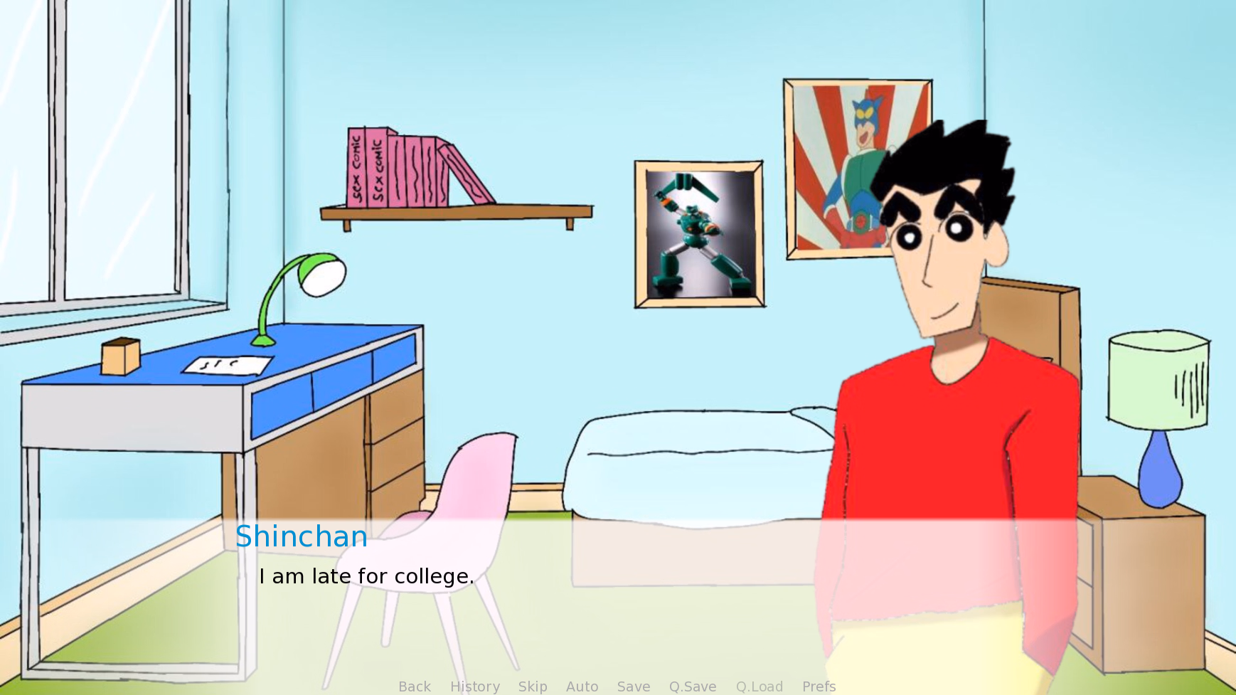 小新的成熟春梦（Shinchan A Mature Dream）v0.1 精翻汉化 游戏截图 3