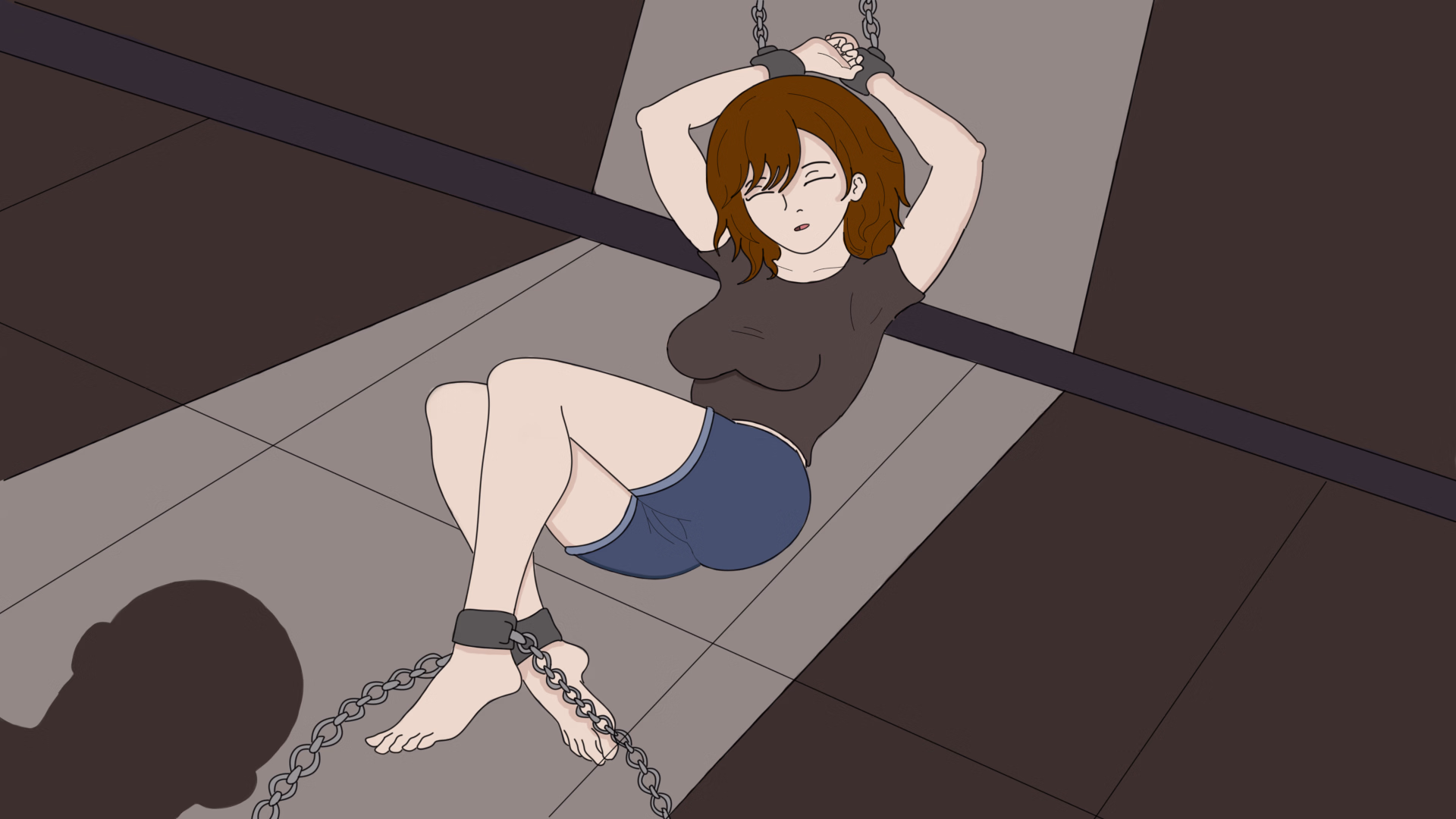 锁链少女：囚禁之爱（Chained Girl）v0.3 精翻汉化 游戏截图 2