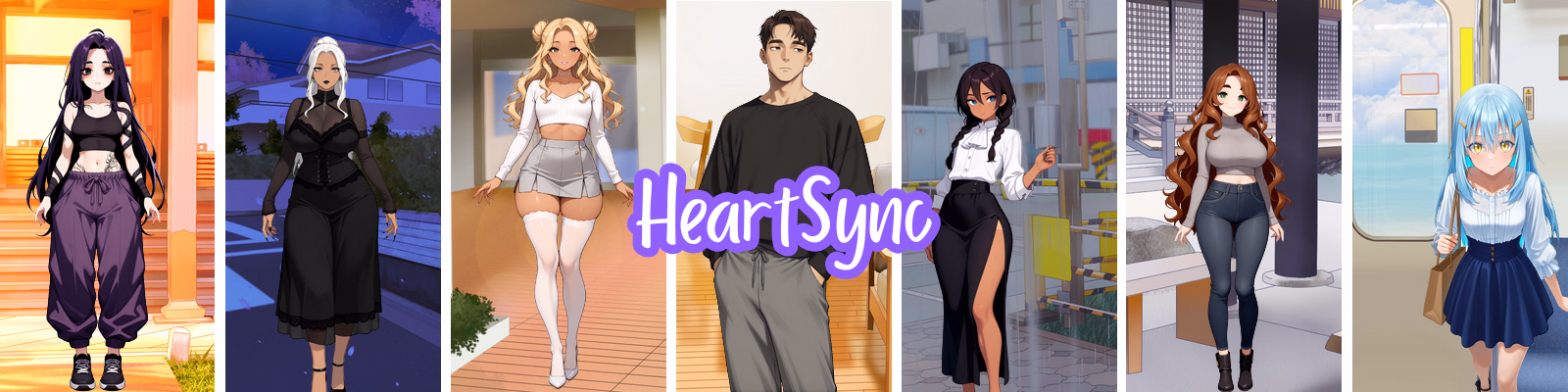 心跳同步：赛博约会（HeartSync）v1.01 精翻汉化 游戏截图 1