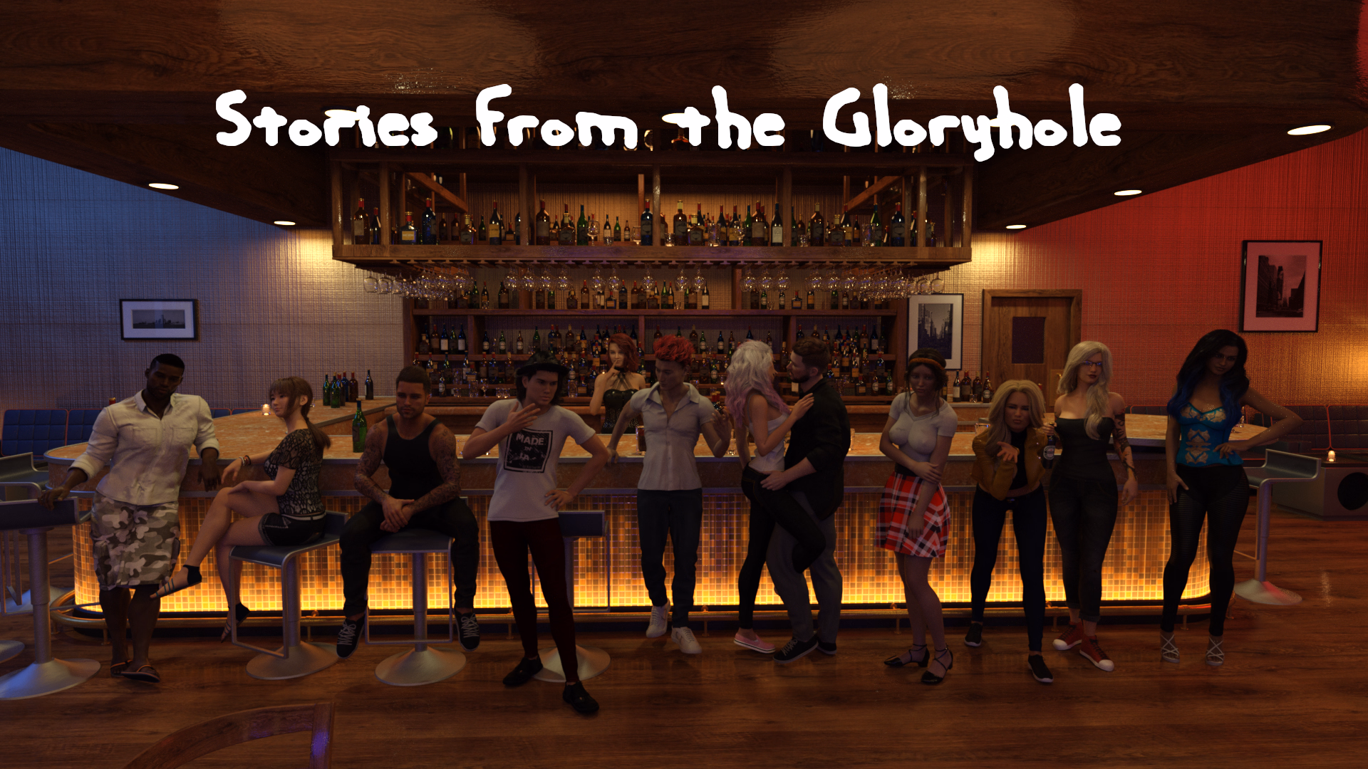 寻欢洞物语：伊甸之门俱乐部的淫乱（Stories from the Gloryhole）Tech Alpha v0.1 精翻汉化 游戏截图 1