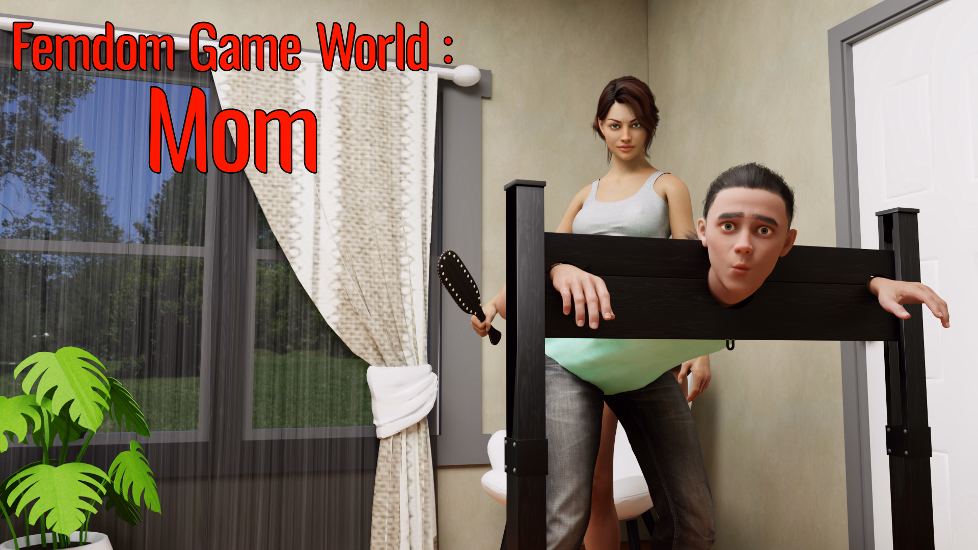 女尊世界:母上调教(Femdom Game World: Mom)v1.0 部分汉化 游戏截图 1