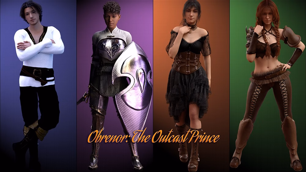 奥布雷诺：流放王子的欲望后宫（Obrenor: The Outcast Prince）Ch. 4b 精翻汉化 游戏截图 1