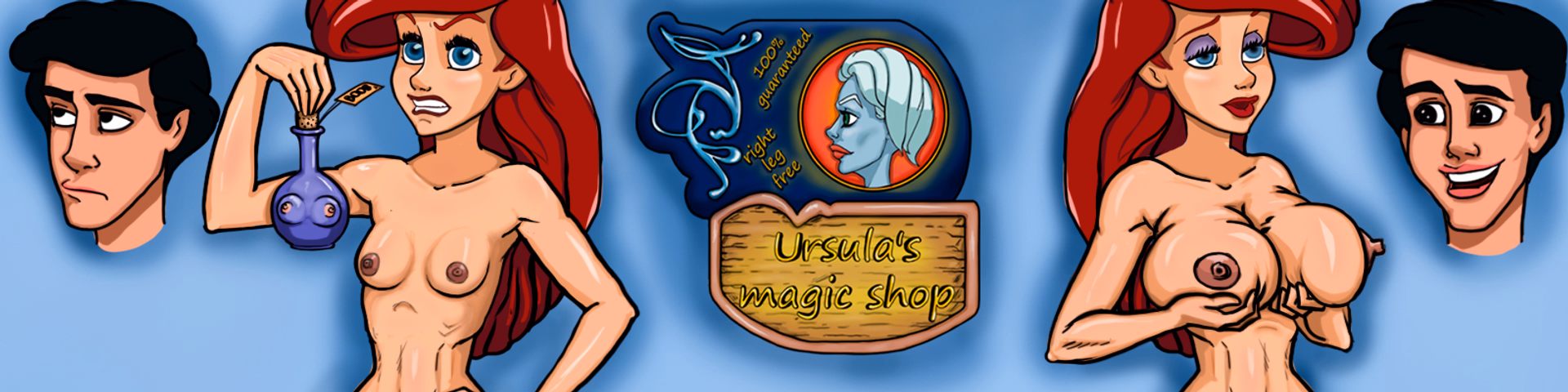 乌苏拉的魔法店：女巫的学徒调教（Ursula's Magic Shop）v0.14 精翻汉化 游戏截图 1